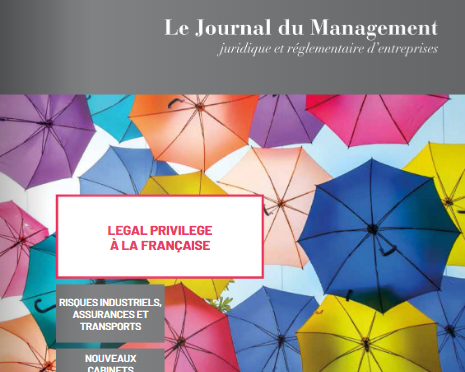 UN NOUVEAU RELAIS POUR  LES CONTENUS DU BLOG : Journal du Management juridique d&rsquo;entreprises